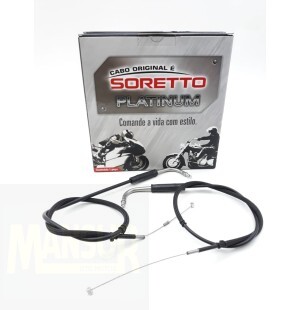 CABO ACEL. HALEY DYNA FAT BOB FXDL 2014 PAR ( 047703/047704 ) PLATINUM