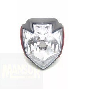 FAROL C/CARENAGEM FAZER 250 2011/13 VERMELHO (913 0004)