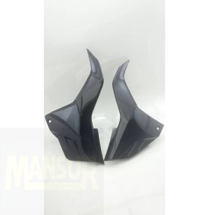 Tampa Lateral Fan 150 ESDI  preta injetada Par