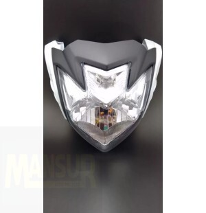 FAROL C/CARENAGEM FAZER 250 2016/17 BRANCA ( 911 0002 )