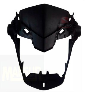 CARENAGEM FAROL CG TITAN 160/2015/16/18 PRETO FOSCO