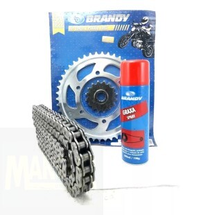 RELAÇÃO FAZER 600 2004/08 BRANDY/KMC C/RET. (530X118) ( 2143 ) + Graxa Spray