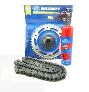 Kit Relação BMW F 700 GS 2013 2016 com Retentor + graxa Spray