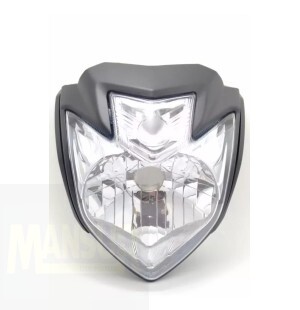 Carenagem Farol Fazer 250 Preto Fosco