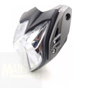 Carenagem Farol Fazer 250 Prata Fosco 2016 em Diante