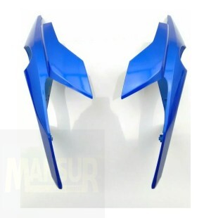 Carenagem Bananinha Farol Titan 160 Ex Azul Perolizado 2018