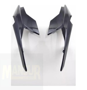 Carenagem Lateral Bananinha Titan 160 Preto 2016 2018