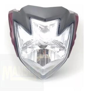 FAROL C/CARENAGEM FAZER 250 2016/17 VINHO ( 911 0005 )