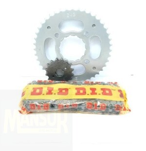 Kit Relação Cg Titan 150 Todas Vaz Did com Retentor