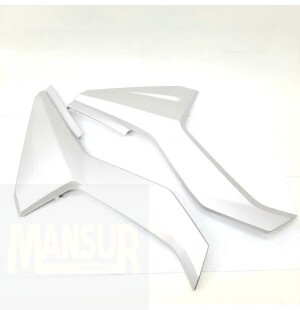 Tampa Lateral Titan 160 Ex Prata 2016 2018 Par