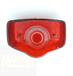 LENTE LANTERNA CG 82 VERMELHA
