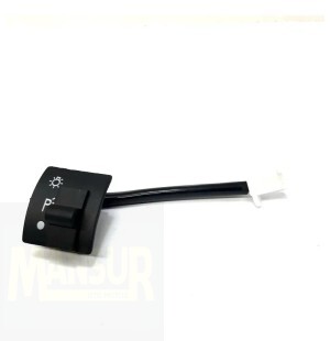 BOTÃO FAROL LIGA DESLIGA TRAXX SKY 50/125/JET 50/125 ( IB 24 )