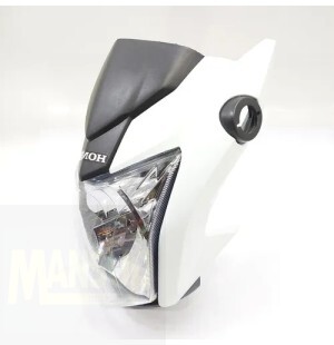 FAROL C/ CARENAGEM TITAN 160 EX 2016/17 BRANCO ( 925 0001 )
